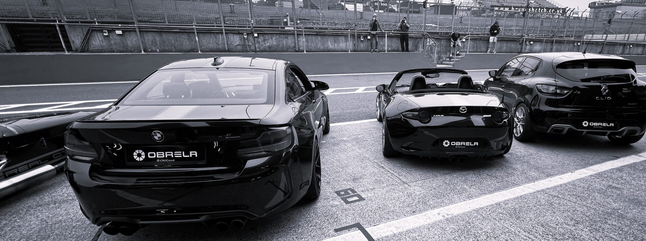 Obrela Sponsors the InfoSec In-Motion Track Driving Experience Day