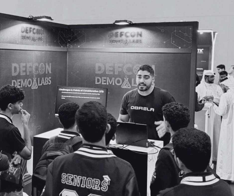 Obrela at DEF CON Bahrain 2025